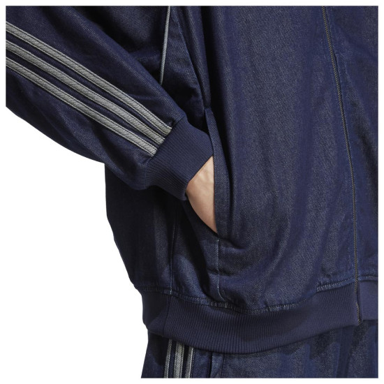 Adidas Ανδρικό μπουφάν Adicolor SST Loose Denim Stone Track Jacket